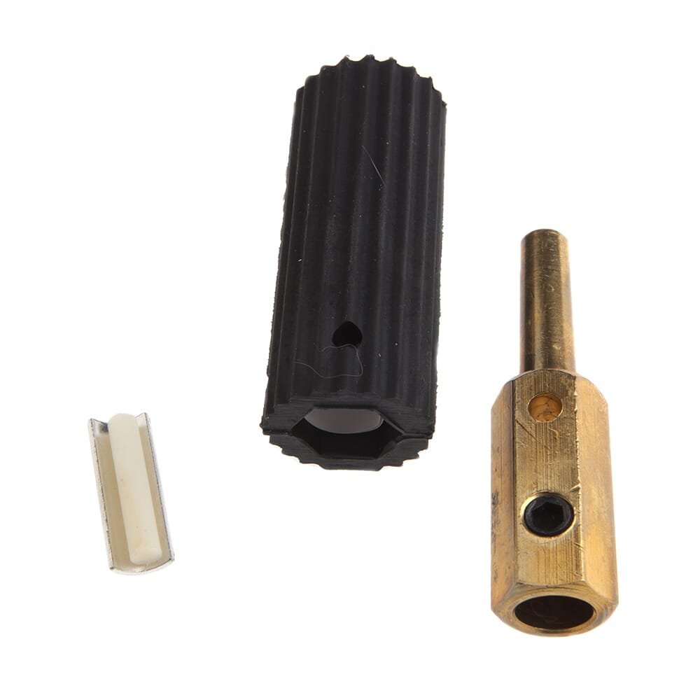 Forney Plug, Male with Black Sleeve (32482)