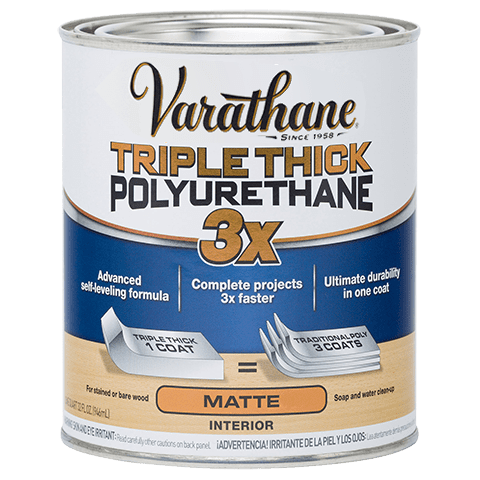 VARATHANE QT Triple Thick Polyurethane - Matte 3X / / CLEAR_MATTE