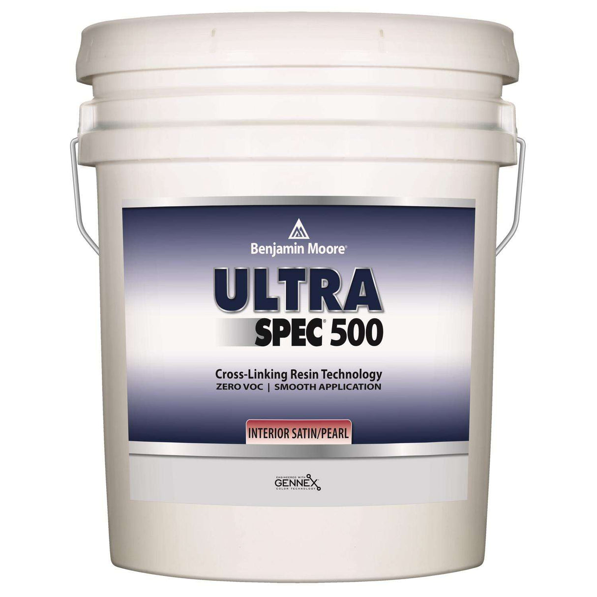 Benjamin Moore 5 GAL ULTRA SPEC 500 Zero VOC Interior Paint - Satin/Pearl Finish / SATIN