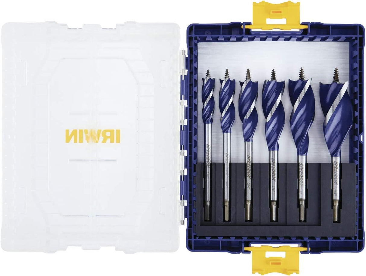 IRWIN INDUSTRIAL TOOL SPEEDBOR Max Drill Bit Set - 6 Piece