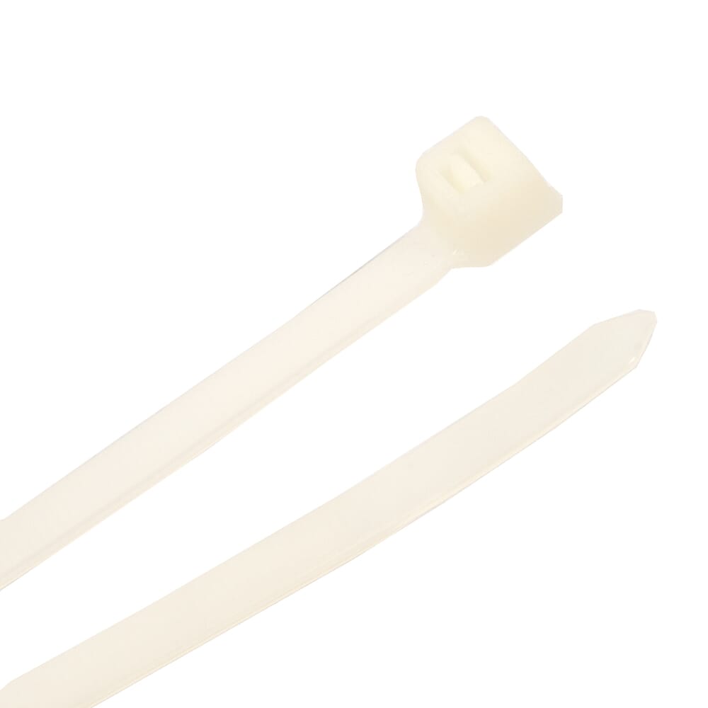 Forney Cable Ties, 14-1/2 in Natural Heavy-Duty, 100-Pack