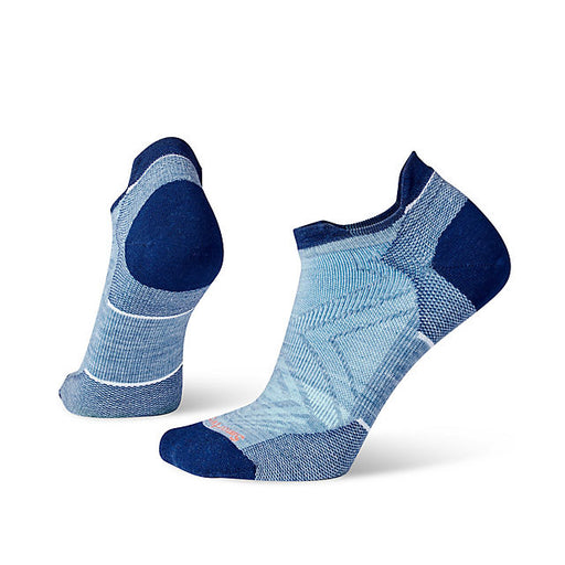 Smartwool Women's Run Zero Cushion Low Ankle Socks ist Blue / M