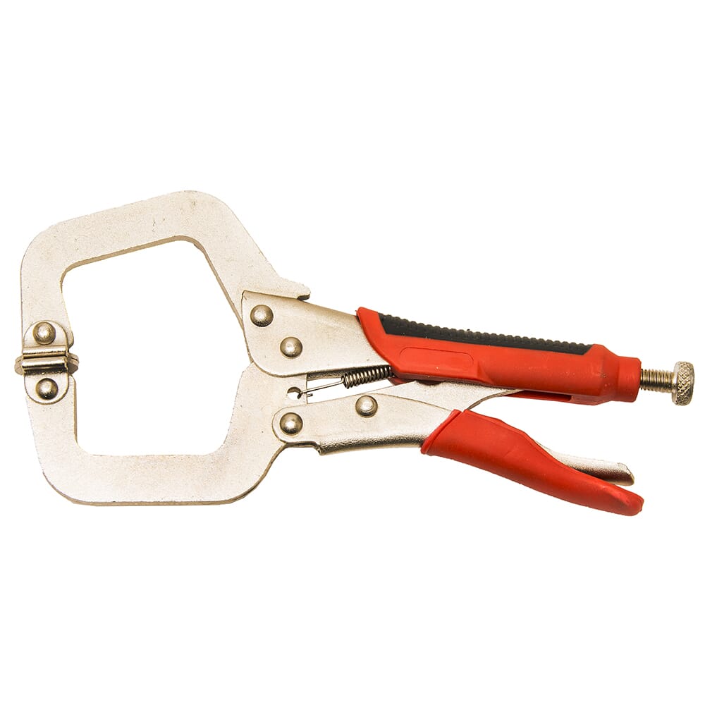 Forney 9 in Locking C-Clamp with Cushion Grip