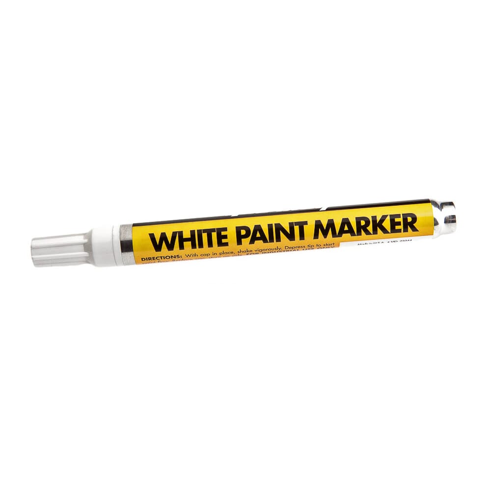 Forney White Paint Marker WHITE