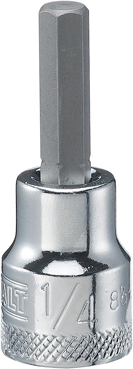 Dewalt 3/8 IN. Drive Hex Bit Socket 1/4 IN. SAE SAE / / 1/4IN