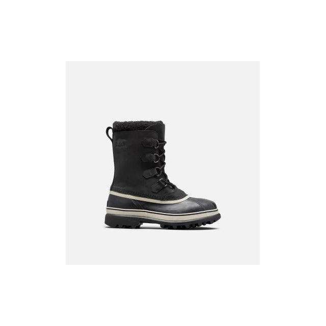 Sorel Men's Caribou WP Black, Dark Stone