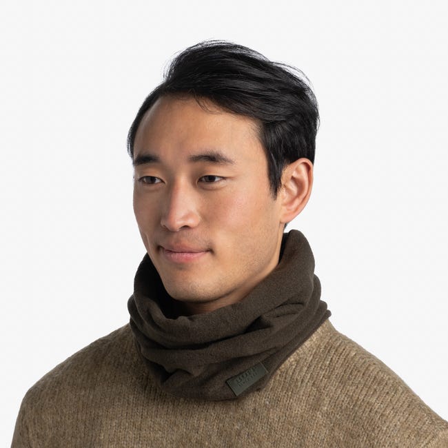 BUFF Merino Fleece Neck Warmer / Khaki