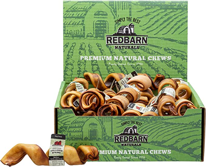 Red Barn Puffed Collagen Spring Dog Chew