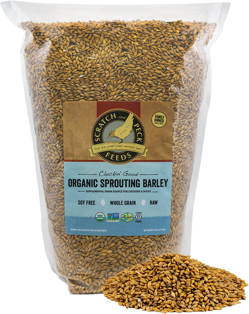 Scratch Peck Organic Whole Barley
