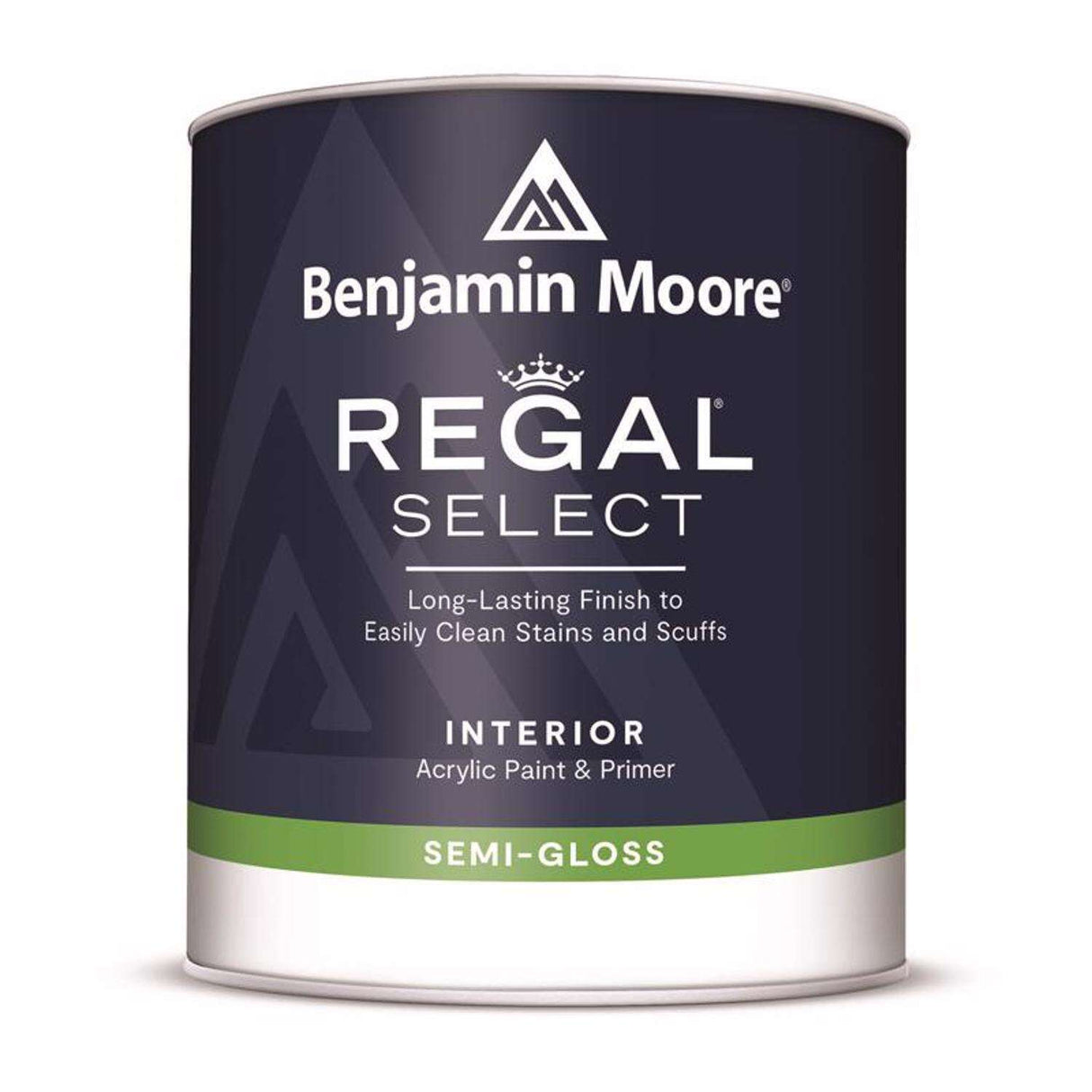 Benjamin Moore QT REGAL SELECT Acrylic Interior Paint & Primer - Semi-Gloss Finish / SEMI