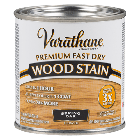 VARATHANE Half Pint Fast Dry - Stain Spring Oak SPRING_OAK