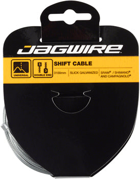 JAGWIRE Sport Shift Cable - 1.1 x 3100mm, Slick Galvanized Steel, For SRAM/Shimano/Campagnolo SLICK / / 1.1MM
