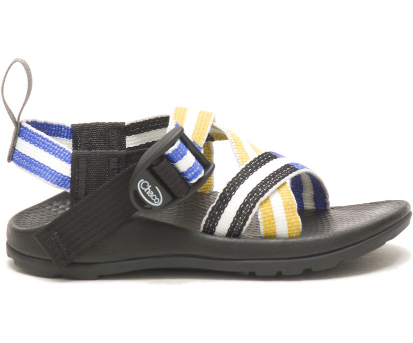 Chaco Kid's Z/1 EcoTread™ Sandal VARY_BLUE_YELLOW / / M