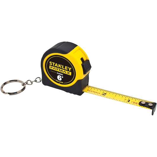 Stanley Tools 6 in. FATMAX Keychain Tape Measure