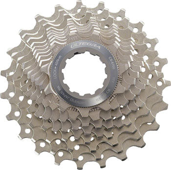 SHIMANO ULTEGRA CS-6700 CASSETTE - 10 SPEED, 12-25T, SILVER SILVER / 10SP