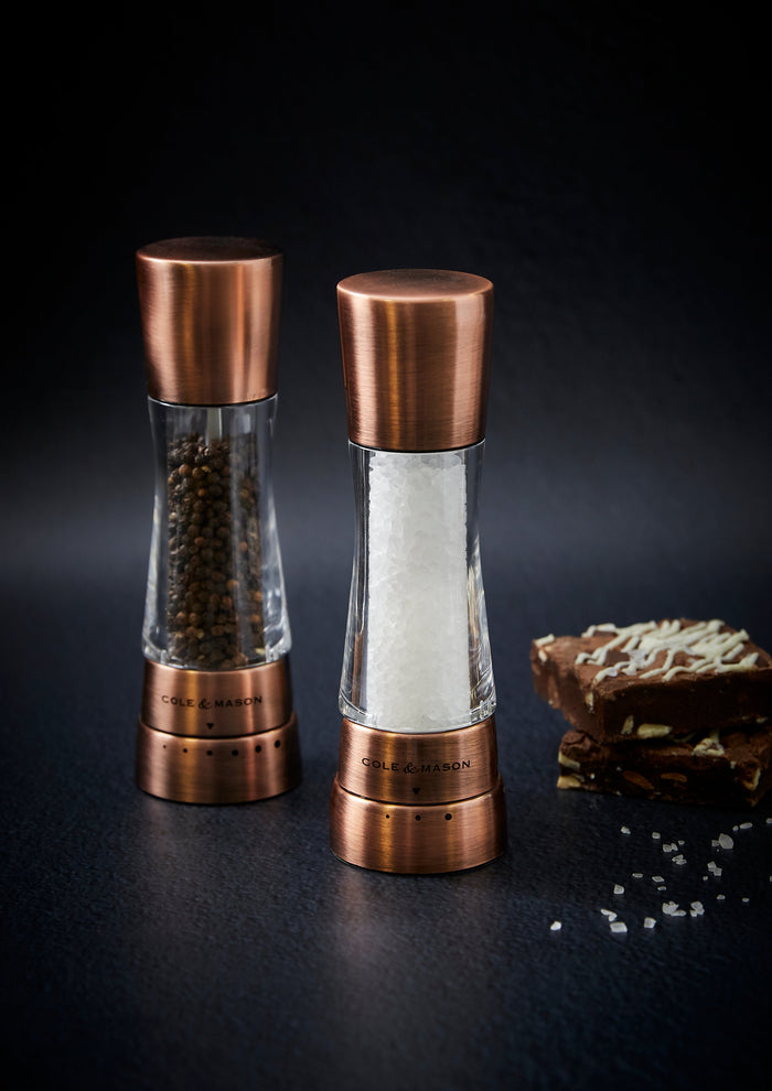 Cole & Mason COLE & MASON DERWENT SALT & PEPPER MILL GIFT SET, COPPER COPPER
