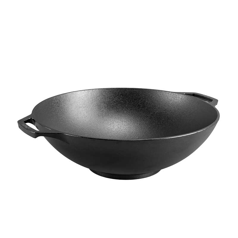 LODGE MANUFACTURING SEASONED CAST IRON WOK
