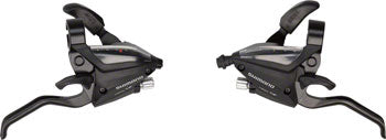 SHIMANO ST-EF500 3X7-SPEED BRAKE/SHIFT LEVER SET BLACK