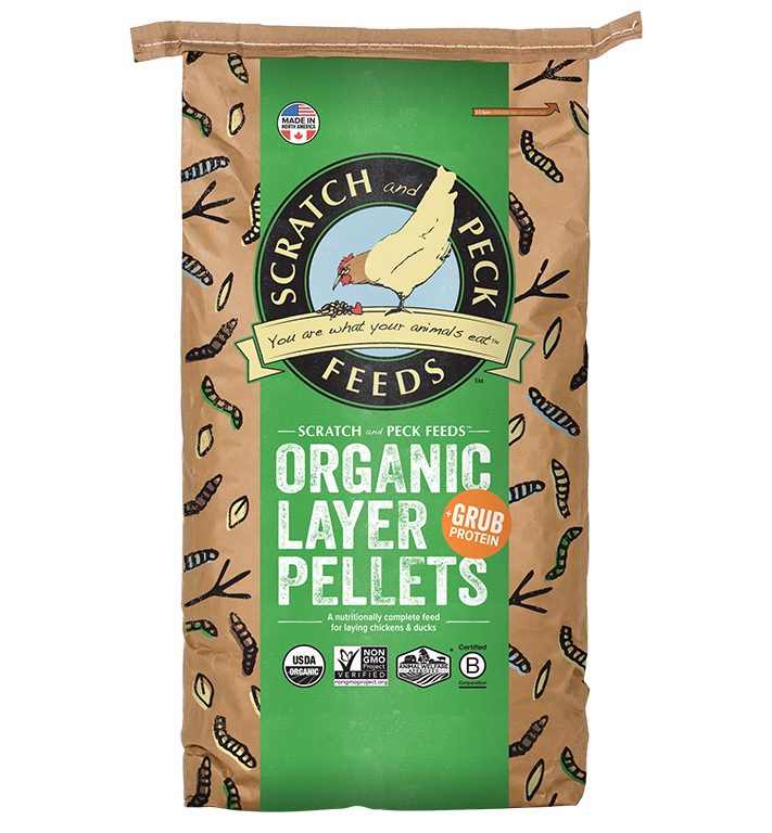 Scratch Peck Organic Layer Pellet 16Pct