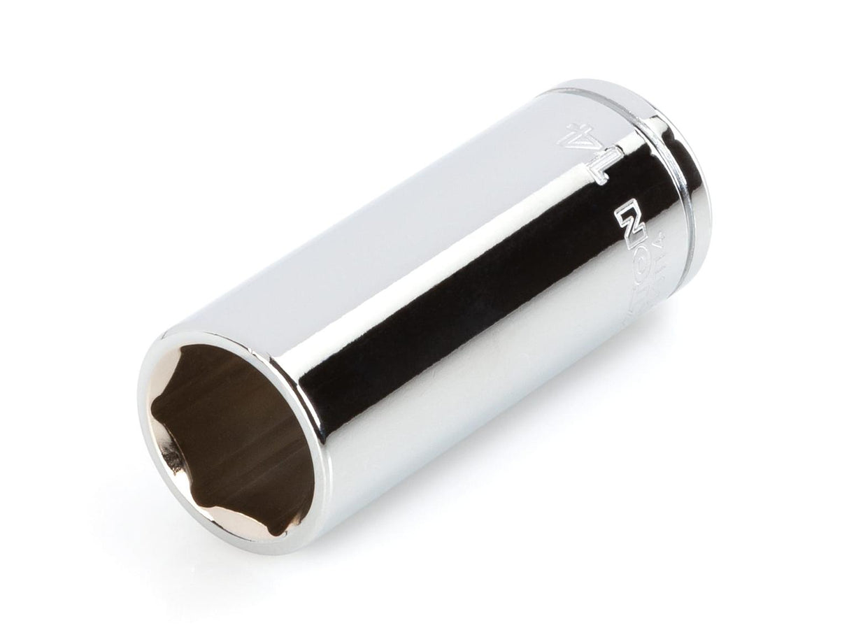 Tekton 1/4 Inch Drive x 14 mm Deep 6-Point Socket