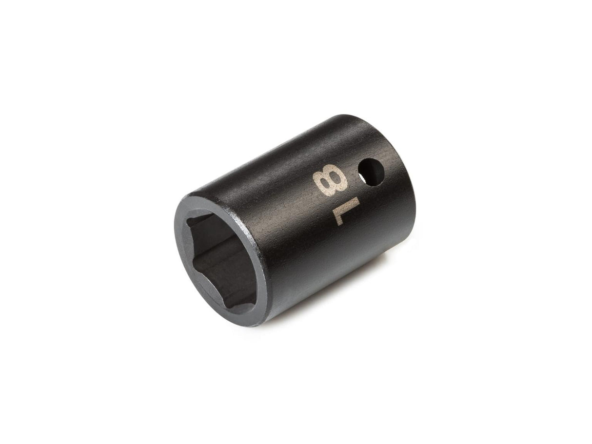 Tekton 1/2 Inch Drive x 18 mm 6-Point Impact Socket / 1/2_DR