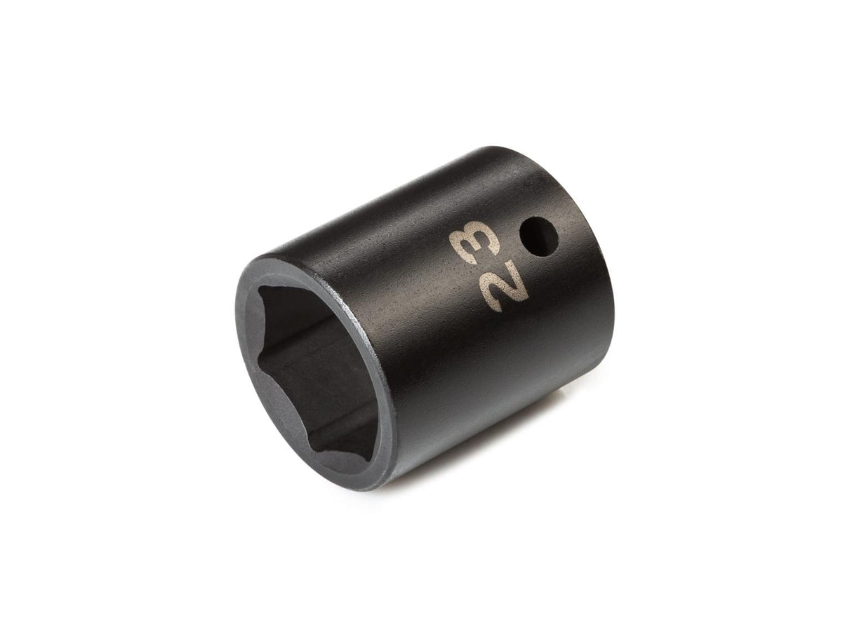 Tekton 1/2 Inch Drive x 23 mm 6-Point Impact Socket / 1/2_DR