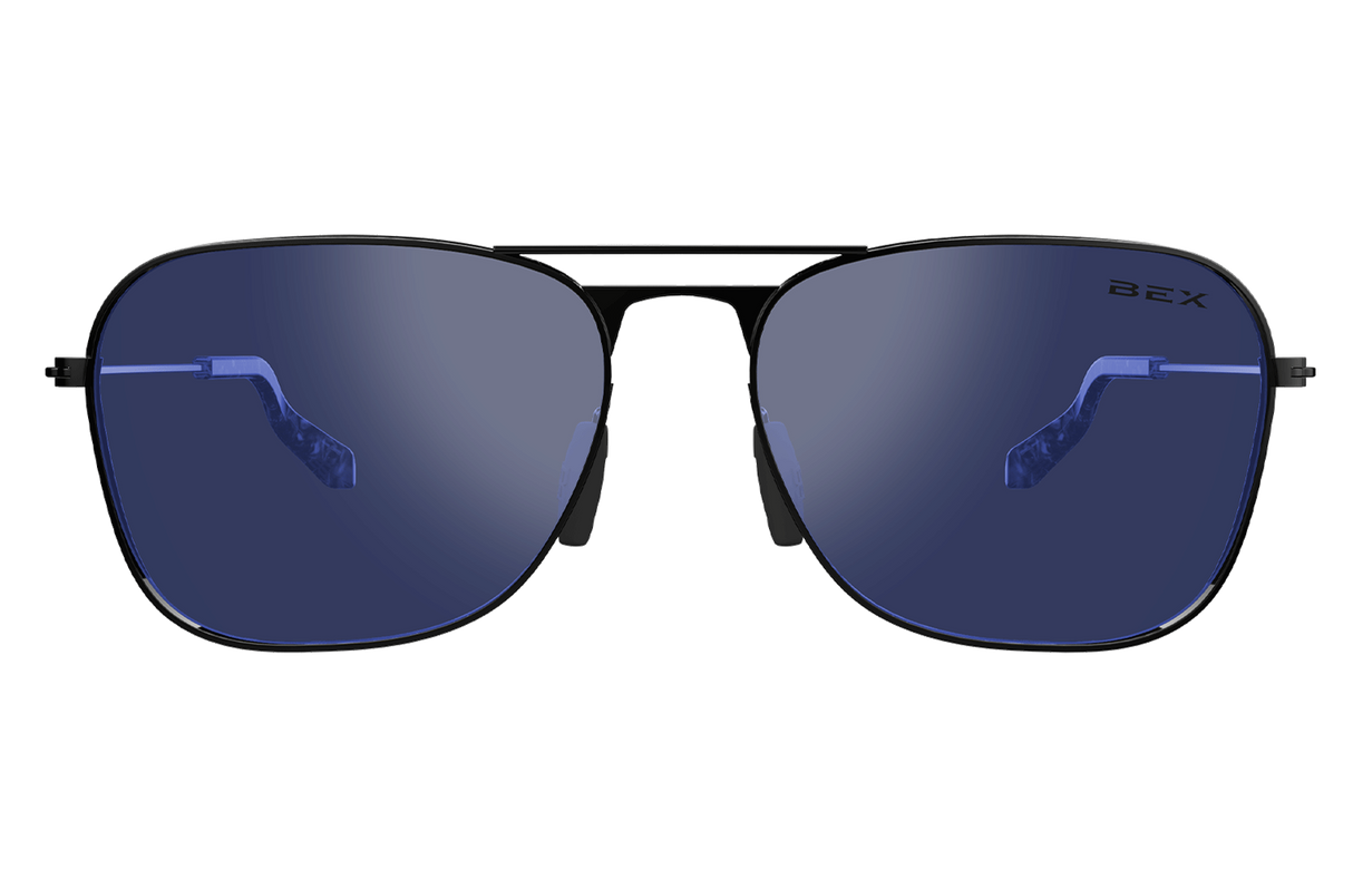 BEX Ranger Sunglasses Black / Gray (lavender flash)