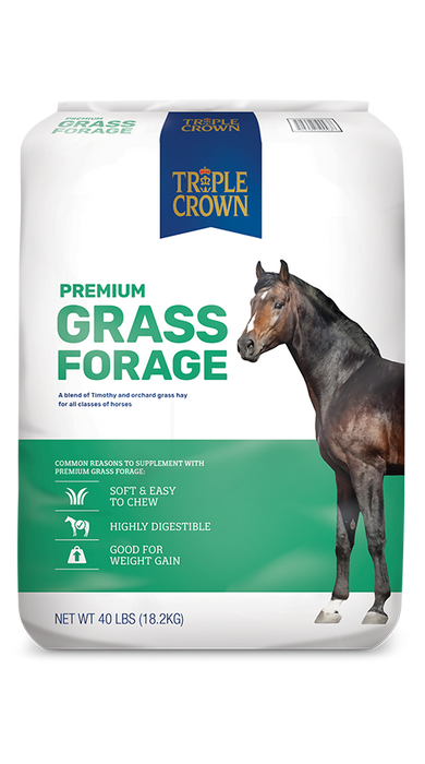 Triple Crown Feeds Grass Forage 40Lb