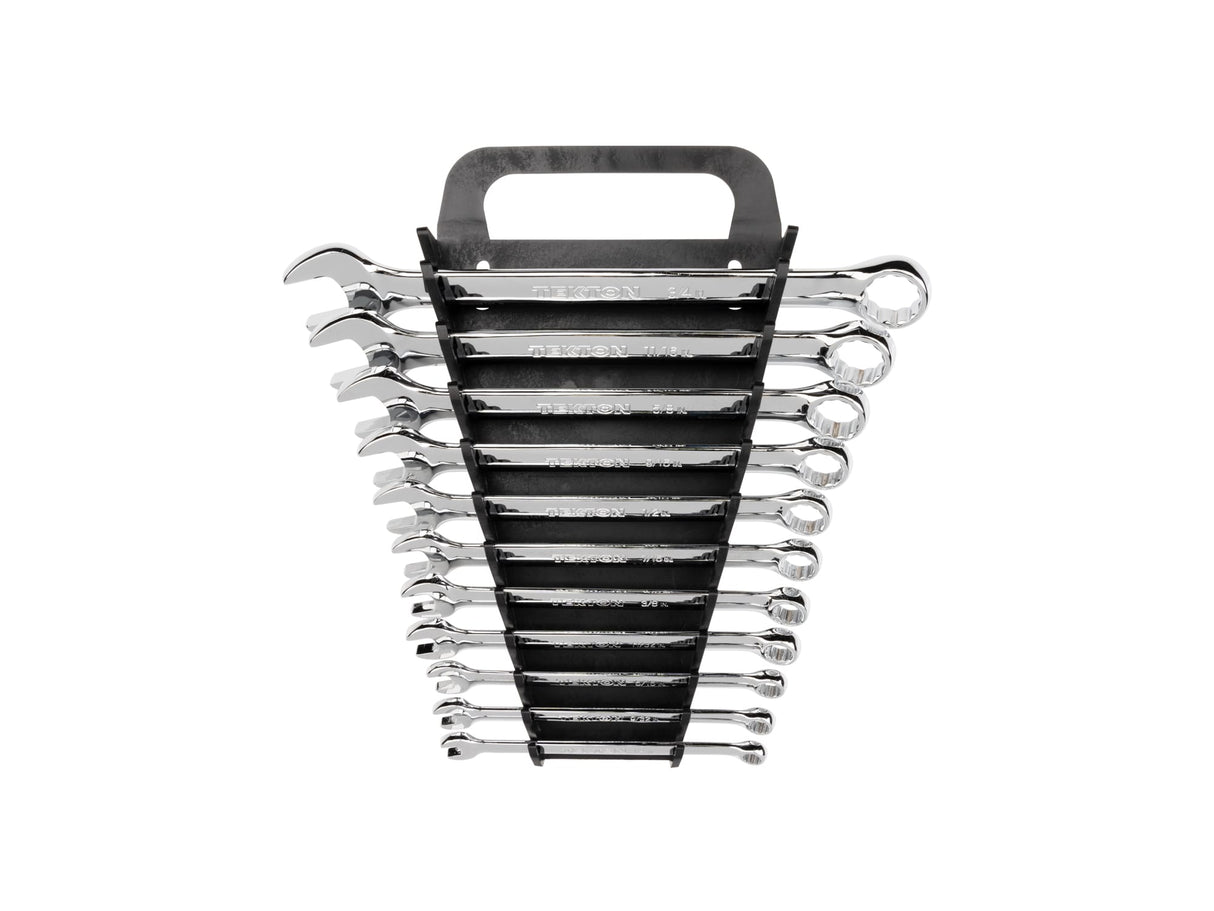 Tekton Combination Wrench Set, 11-Piece (1/4-3/4 in.) - Holder 1/2_DR