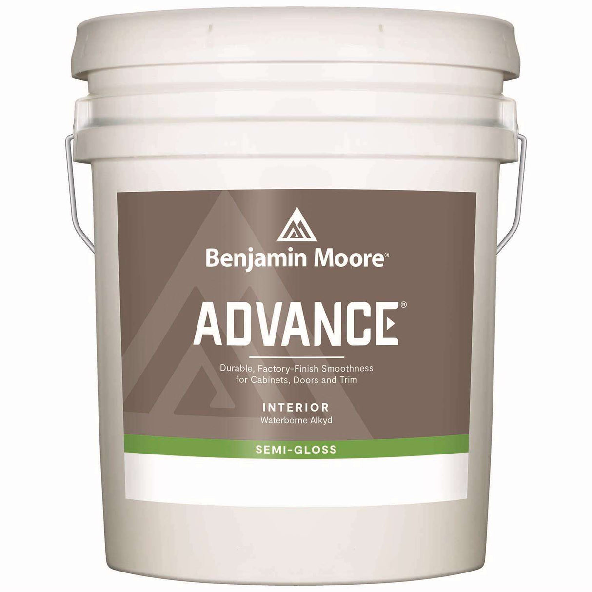 Benjamin Moore 5 GAL Advance Waterborne Interior Alkyd Paint - Semi-Gloss Finish / SEMI_GLOSS