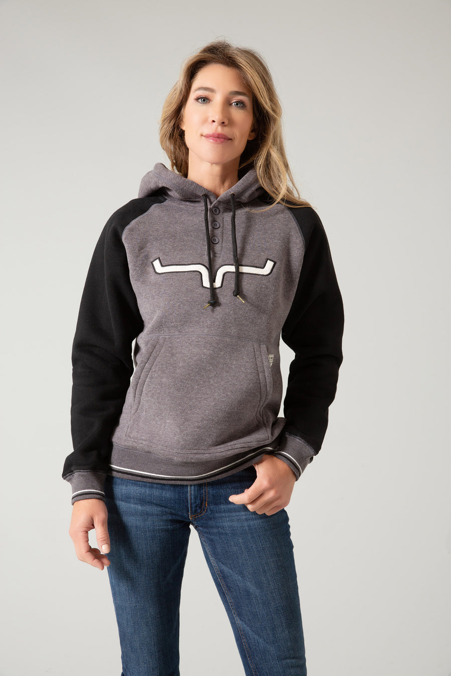 Kimes Ranch Amigo Hoodie ASH_GREY_HEATHER