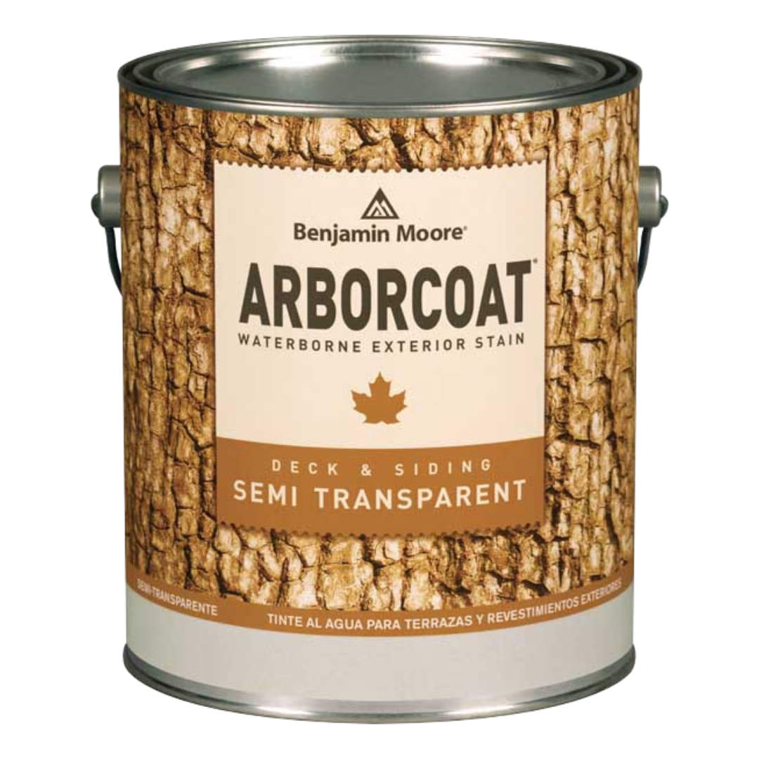 Benjamin Moore PT Arborcoat Waterborne Exterior Stain - Semi-Transparent Tint Base TINTBASE