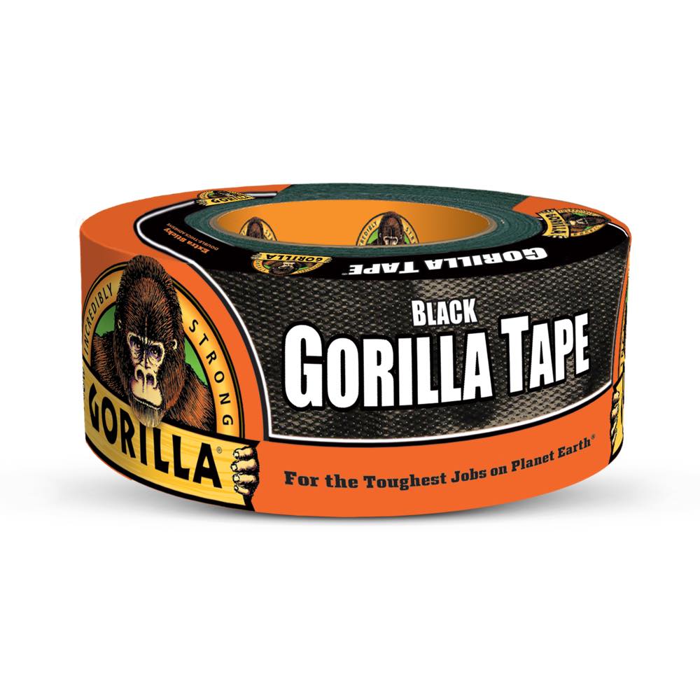 Gorilla Glue 30 YD Gorilla Duct Tape - BLACK BLACK / 30YD