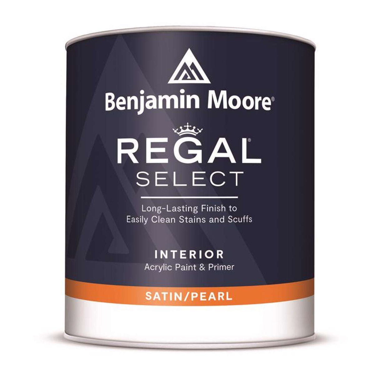 Benjamin Moore QT REGAL SELECT Acrylic Interior Paint & Primer - Satin/Pearl Finish / PEARL