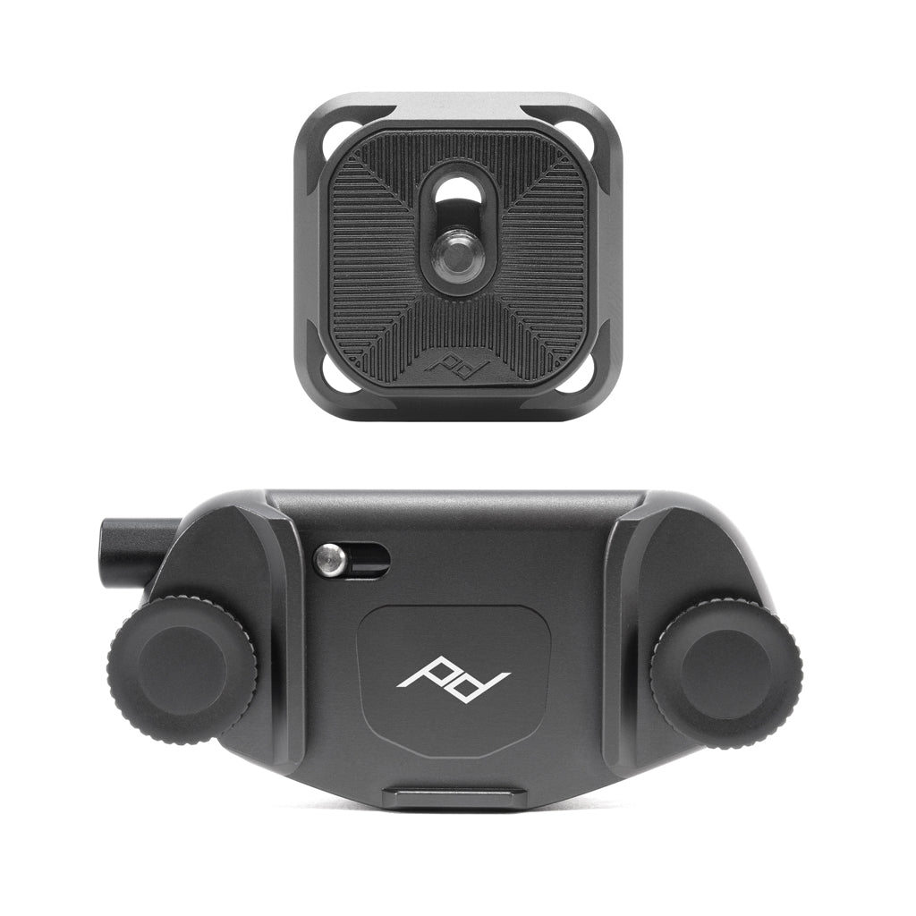 PEAK DESIGN CAPTURE CAMERA CLIP WITH PLATE BLACK
