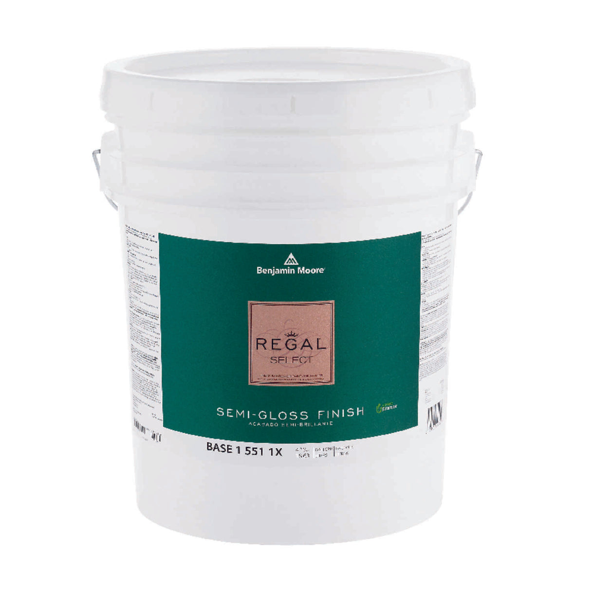 Benjamin Moore 5 GAL REGAL SELECT Acrylic Interior Paint & Primer - Semi-Gloss Finish / SEMI_GLOSS