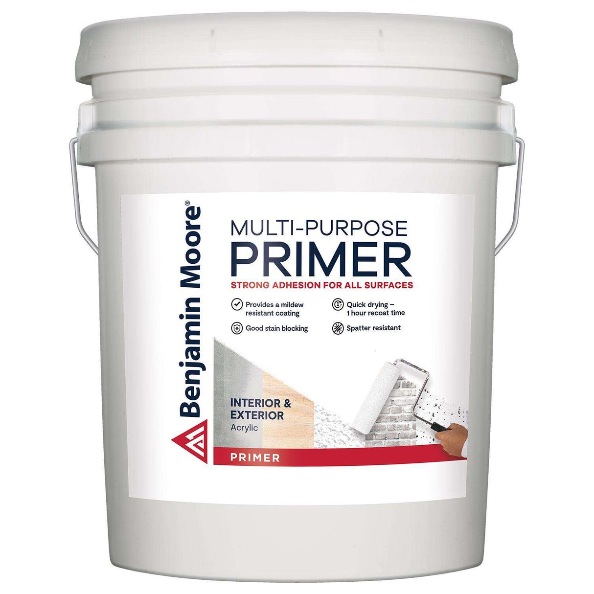 Benjamin Moore 5 GAL FRESH START Multi-Purpose Waterbased Primer - White WHITE
