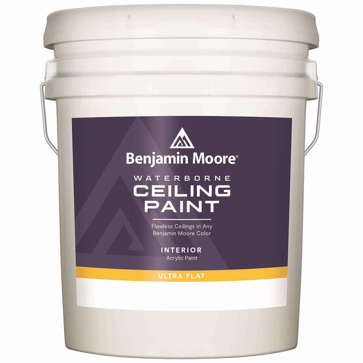 Benjamin Moore 5 GAL WATERBORNE CEILING PAINT - Ultra Flat Finish WHITE / / ULTRA_FLAT