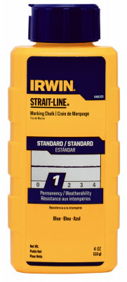 IRWIN INDUSTRIAL TOOL 4OZ STRAIT-LINE Marking Chalk Refill - BLUE BLUE,RED / 4OZ