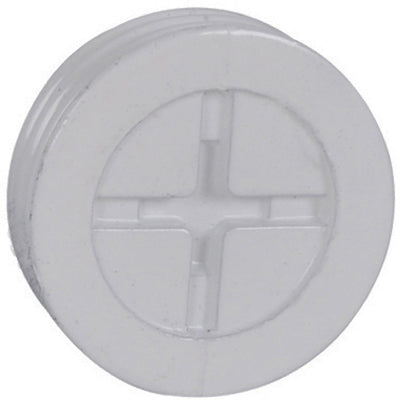 Master Electrician 1/2 in. Weatherproof Closure Plugs - 3 PACK - WHITE WHITE / / 3PK