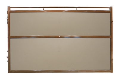 Priefert Stall Panel Solid Poly Installed SOLID / / POLY_FILLED