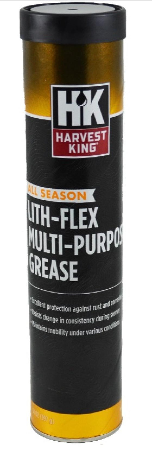Harvest King All Season Lith-Flex Multi-Purpose Grease, 14oz