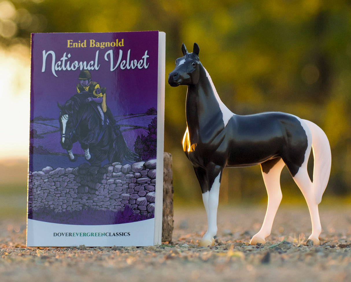 Breyer National Velvet Horse And Book Set