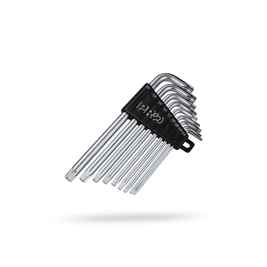 Pro TORX KEY SET T10, T15, T20, T25, T30, T40, T45 AND T50 BLACK / / _