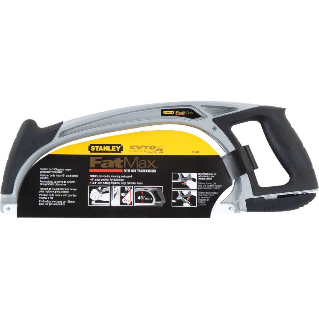 Stanley Tools 12 in. FatMax High Tension Hacksaw
