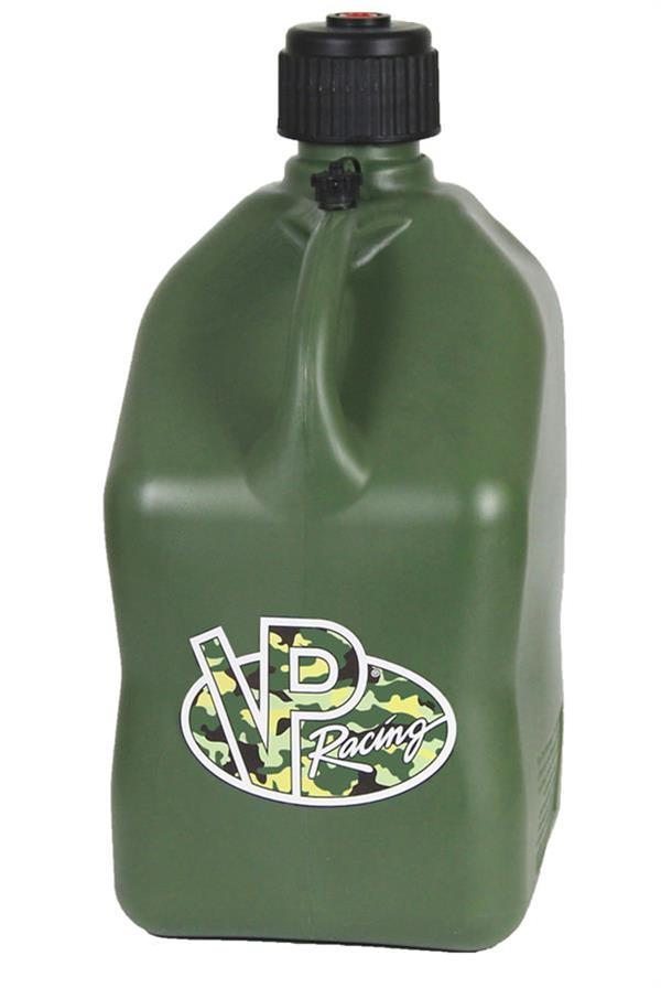 Vp Racing 5.5 Gallon Square Motorsport Container - Camo Green