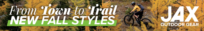 fall styles banner, fall biking orange leaves