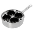 Demeyere 4 Cup Stainless Steel Egg Poacher Set