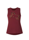 Kerrits Women's Tails Up Tank Sangria