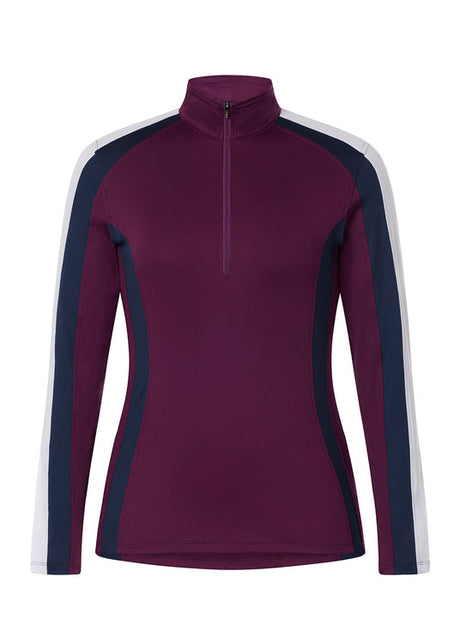 Kerrits Equestrian Apparel Top Rail Coolcore Long Sleeve Riding Shirt - Solid Wildrose